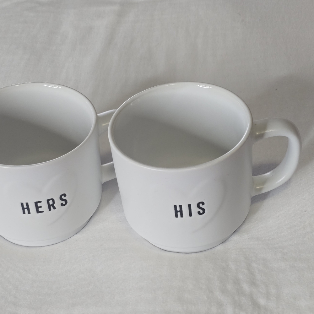 Sheffield Home "His and Hers" Ceramic Mug